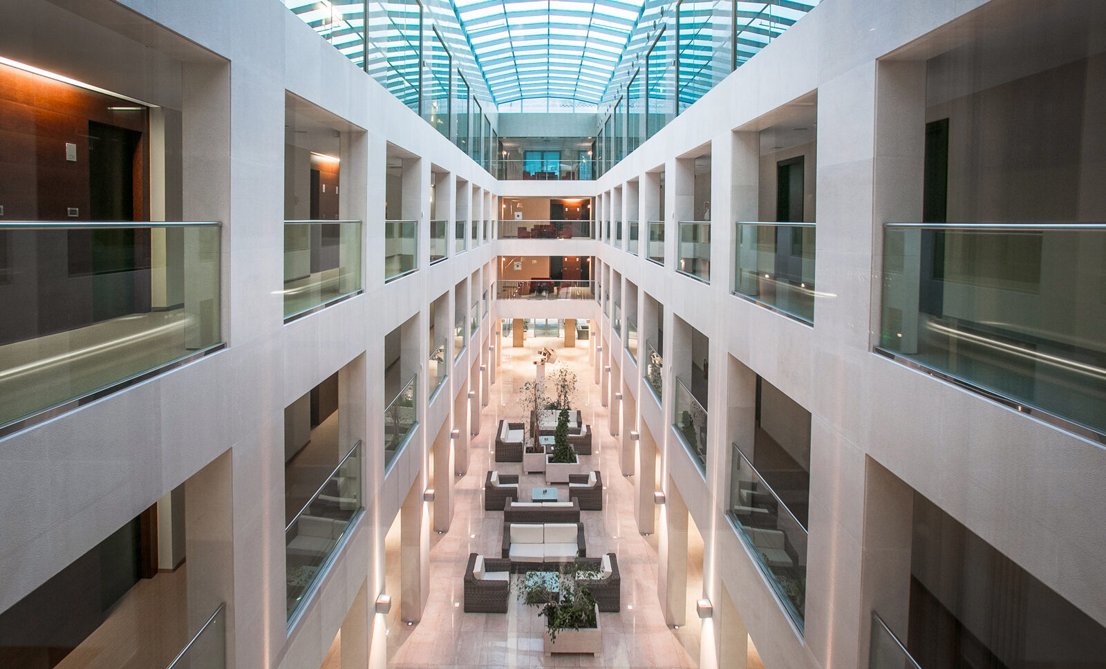 Hotel atrium